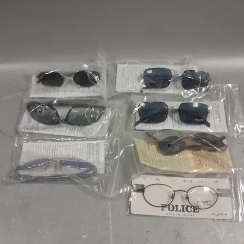 APPROXIMATELY 40 ASSORTED SUNGLASSES/SPECTACLES IN VARIOUS DESIGNS AND BRANDS 