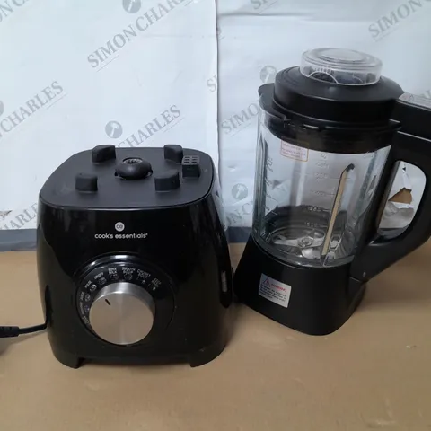 COOK'S ESSENTIALS 1.75L SOUP MAKER & BLENDER BLACK