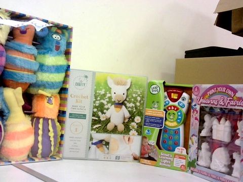 4 ITEMS TO INCLUDE A MONSTER BOWLING AND A CROCHET KIT MAKE YOUR OWN ALPACO