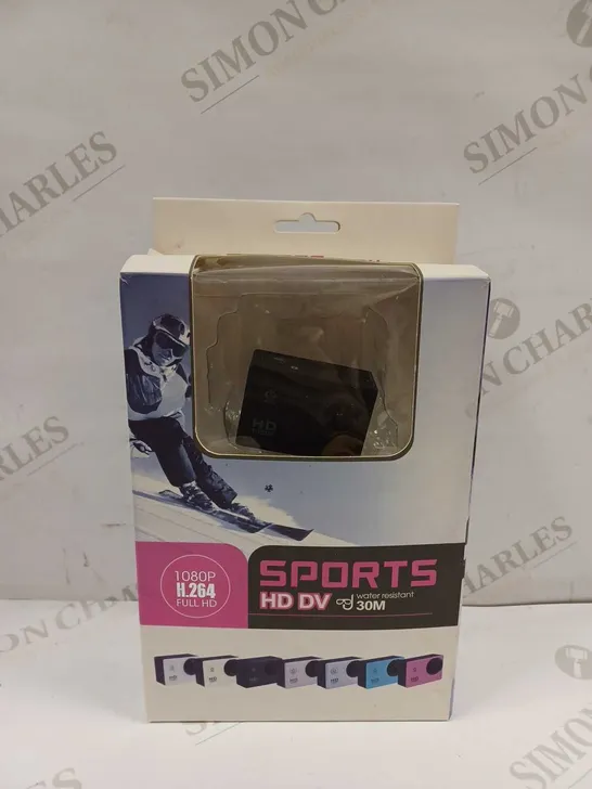 SPORTS HD DV WATER RESISTANT 30M 1080P CAMERA