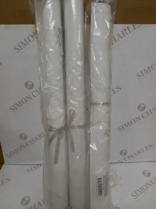 LOT OF 3 SELENS WHITE PVC BACKGROUND BACKDROP SET FOR PHOTOGRAPHY SHOOTING (50 X 100CM)