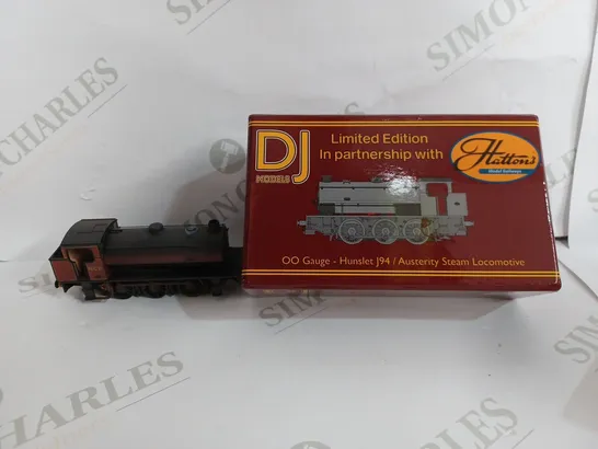 DJ MODELS LIMITED EDITION OO GAUGE - HUNSLET J94 / AUSTERITY STREAM LOCOMOTIVE