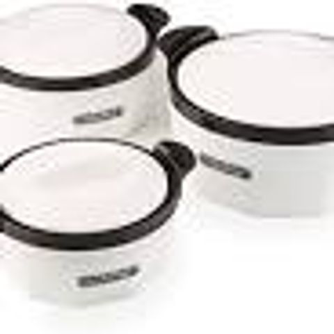 COOKSHOP SET OF 3 INSULATION AND REFRIGERATION TUBS 