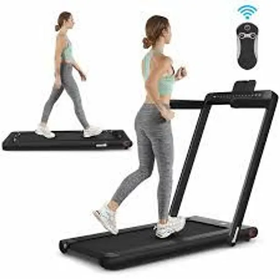 BOXED COSTWAY FOLDING TREADMILL ELECTRIC 1-12KM/H WITH BLUETOOTH (1 BOX)