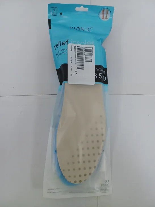 VIONIC SHOE INSOLES SIZE WOMENS UK 8.5-10