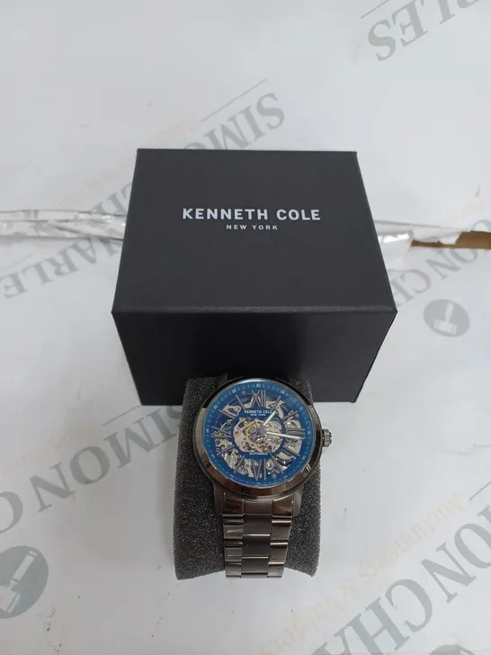 KENNETH MENS MECHANICAL BRACELET WATCH 