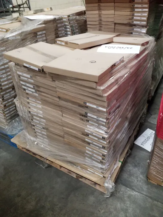 PALLET CONTAINING APPROXIMATELY 150 BOXED CURVED UNIVERSAL TRIMS