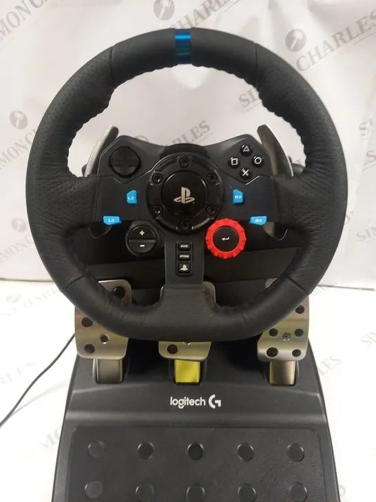 LOGITECH PLAYSTATION G29 DRIVING FORCE WHEEL AND PEDAL SET