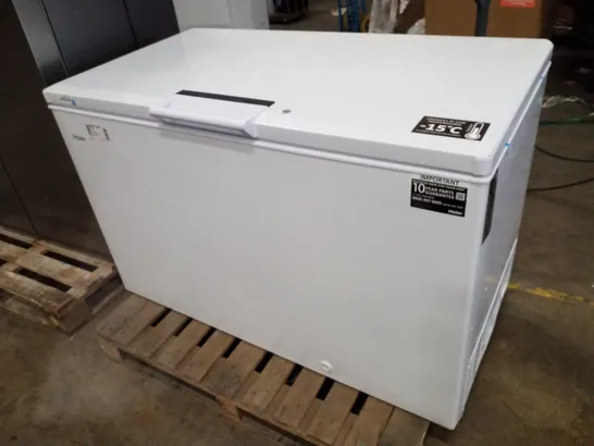 HAIER HCE420EK LOW FROST CHEST FREEZER - UNPROCESSED RAW RETURN