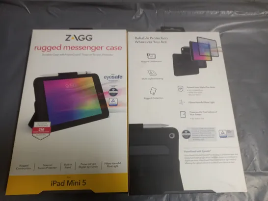 LOT OF 7 BRAND NEW ZAGGRUGGED MESSENGER CASES FOR IPAD MINI 5