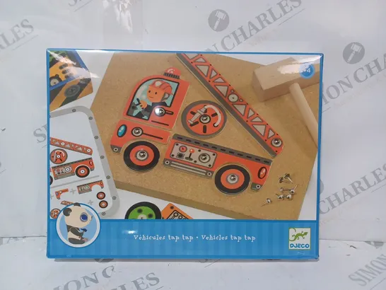 BOXED DJECO VEHICLES TAP TAP