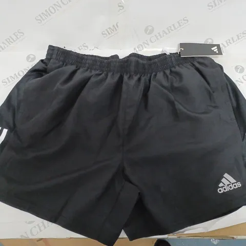 ADIDAS OWN THE RUN SHORTS IN BLACK - UK 2XL