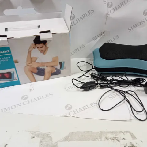 BOXED SHIATSU NECK BACK MASSAGER PILLOW WITH HEAT