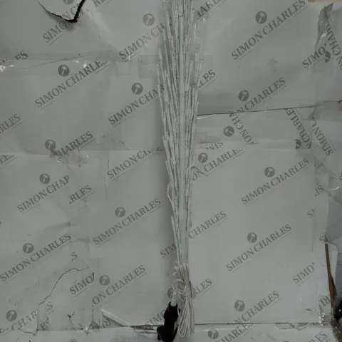 BOXED 4FT LIT FLAT WHITE TREE - MULTI PASTEL (1 BOX)