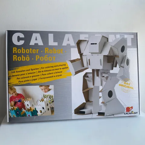 BRAND NEW BOXED CALAFANT CARDBOARD ROBOT