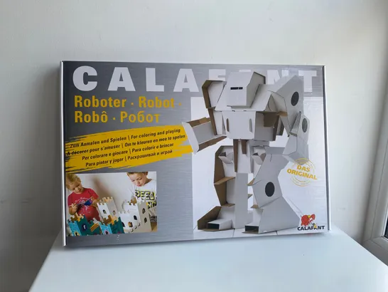BRAND NEW BOXED CALAFANT CARDBOARD ROBOT