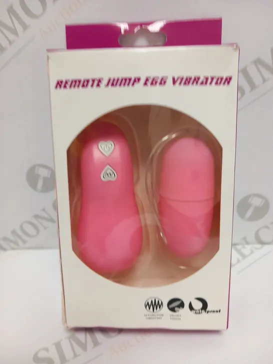 BOXED REMOTE JUMP EGG VIBRATOR