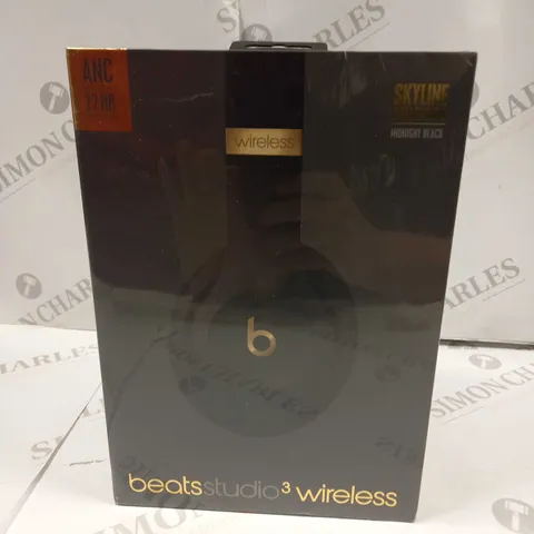 SEALED BEATS STUDIO 3 WIRELESS HEADPHONES IN MIDNIGHT BLACK