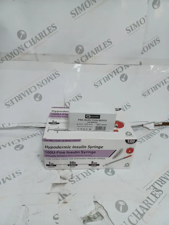 SEALED 100U - FINE INSULIN SYRINGE 