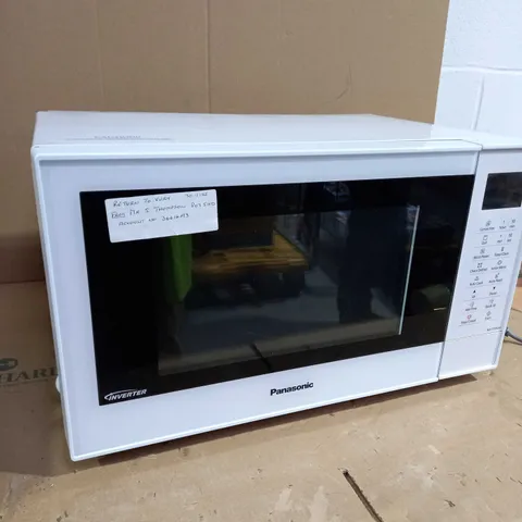 PANOSONIC WHITE GRILL/MICROWAVE OVEN