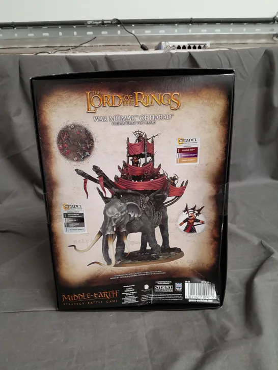 BOXED THE LORD OF THE RINGS WAR MUMAK OF HARAD 