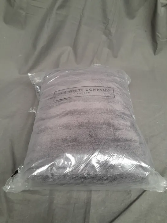 SEALED THE WHITE COMPANY BATH TOWEL IN SLATE GREY 