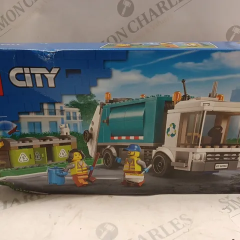 BOXED LEGO CITY RECYCLING TRUCK 60386