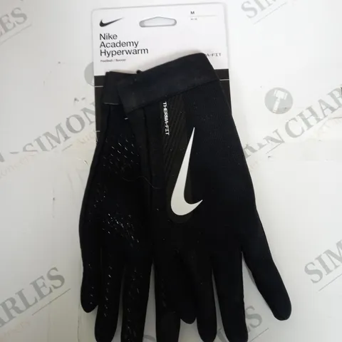 NIKE ACADEMY HYPERWARM GLOVES SIZE M