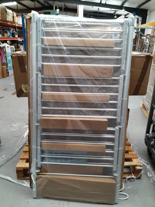 OUTLET ORGANISED OPTIONS 3 TIER HEATED AIRER WITH 21M DRYING SPACE - COLLECTION ONLY