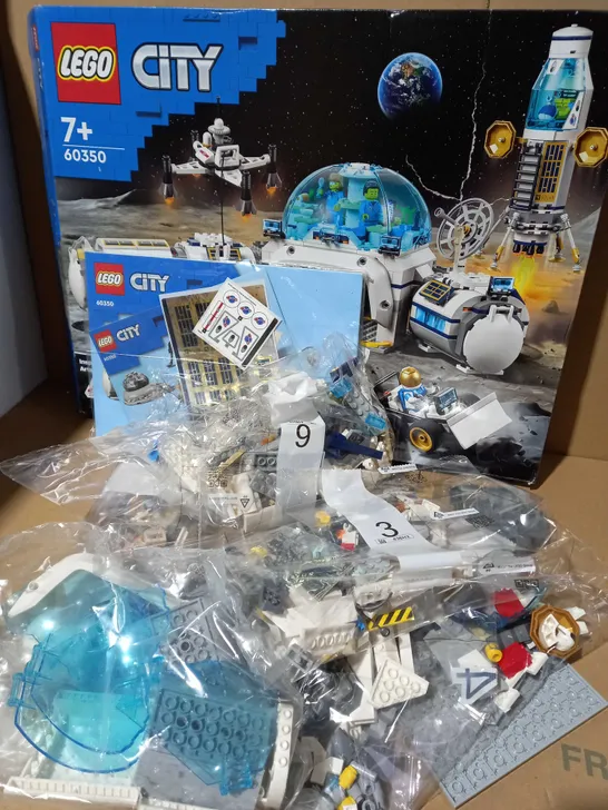 LEGO CITY LUNAR RESEARCH BASE SPACE SET 60350 RRP £90