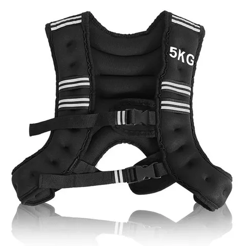 BOXED COSTWAY WEIGHTED VEST 5 KG WITH REFLECTIVE STRIPE AND ADJUSTABLE STRAP