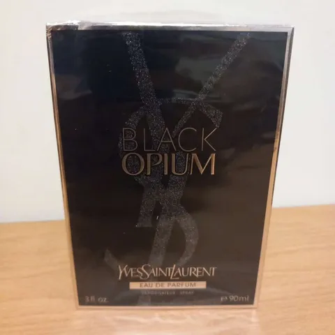 BOXED AND SEALED YVES SAINT LAURENT BLACK OPIUM EAU DE PARFUM 90ML