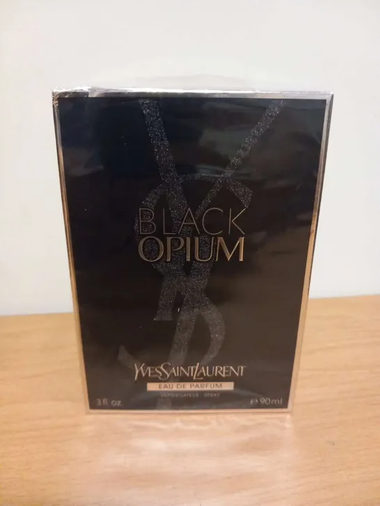 BOXED AND SEALED YVES SAINT LAURENT BLACK OPIUM EAU DE PARFUM 90ML