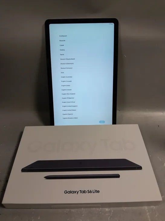 BOXED SAMSUNG GALAXY TAB S6 LITE TABLET 