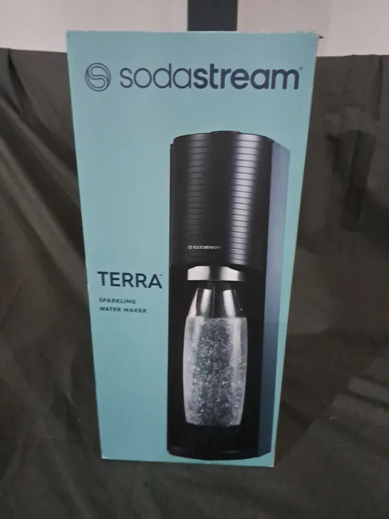 BOXED SODASTREAM TERRA SPARKLING WATER MAKER