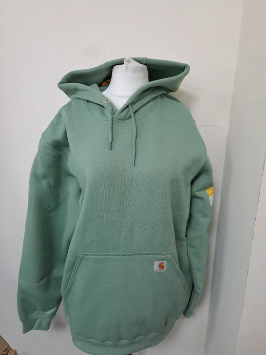 CARHARTT KHAKI HOODIE SIZE L