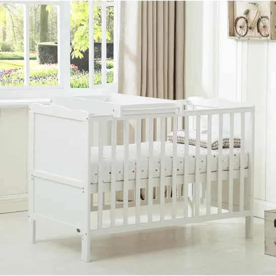 BOXED JOSIAH COT BED WITH MATTRESS (1 BOX)