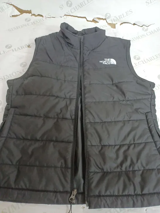 THE NORTH FACE BLACK GILET - MEDIUM