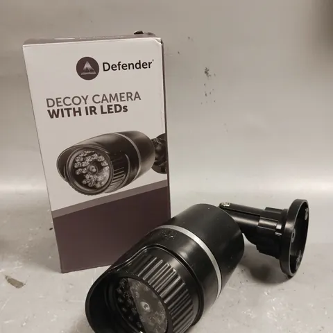 BOXED DEFENDER DECOY SECURITY CAMERA WITH IR LEDS 