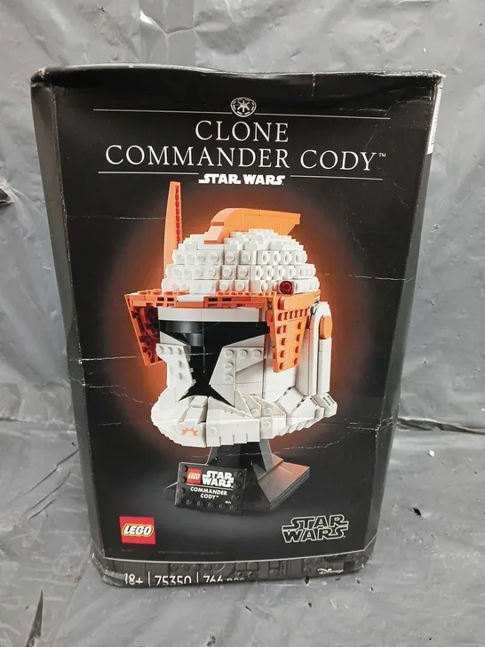 BOXED LEGO STAR WARS CLONE COMMANDER CODY HELMET [SET 75350] RRP £60