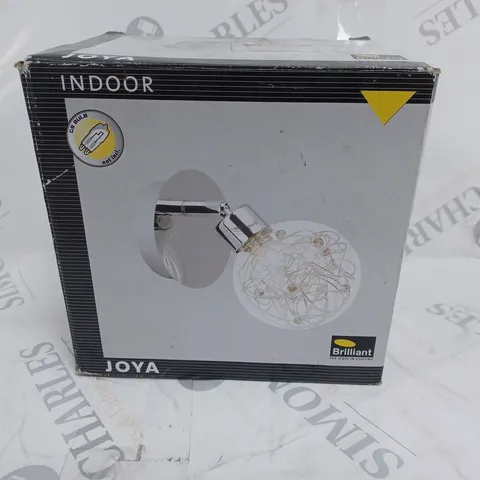 BOXED BRILLIANT JOYA WALL SPOTLIGHT CHROME