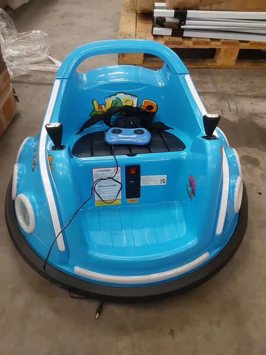 COSTWAY ELECTRIC BUMPER CAR WITH 360° SPIN AND REMOTE CONTROL FOR TODDLERS AND BABIES