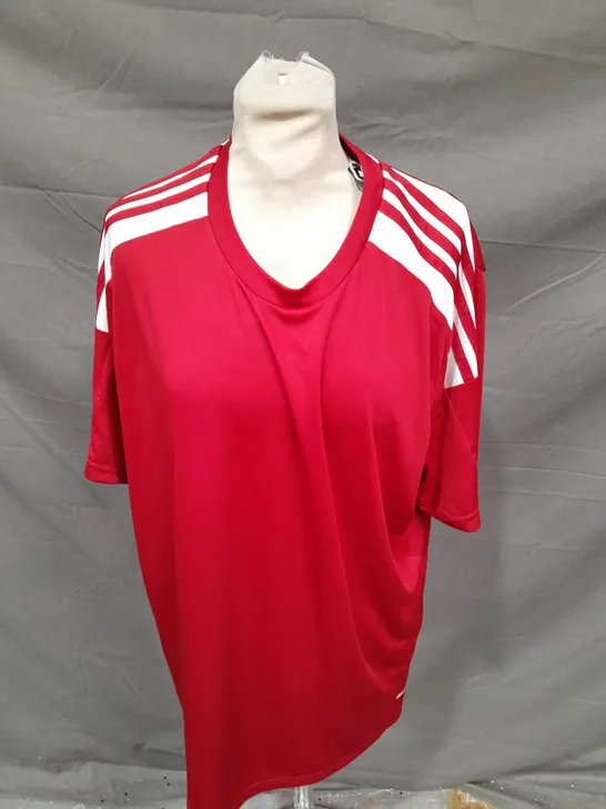 ADIDAS PRIME GREEN RED T-SHIRT - XL