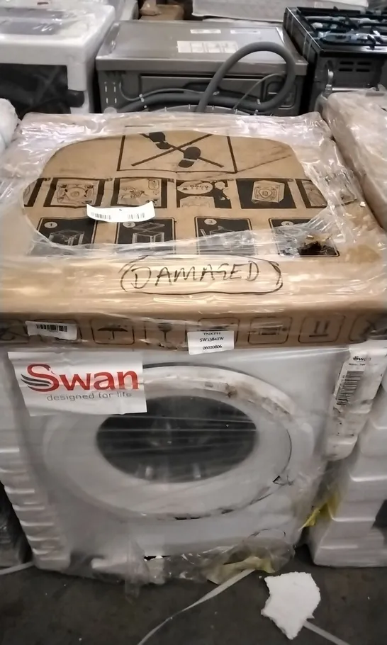 GRADE 1 SWAN WHITE 9KG WASHING MACHINE SW15842W