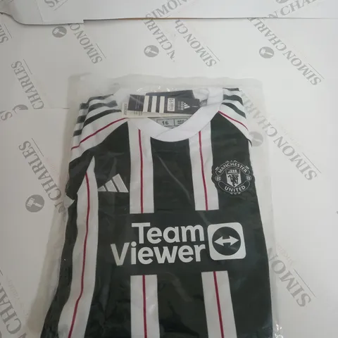 BAGGED MANCHESTER UNITED AWAY SHIRT SIZE 16