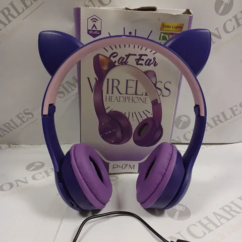 BOXED WIRELESS CAT EARS HEADPHONES P47M 