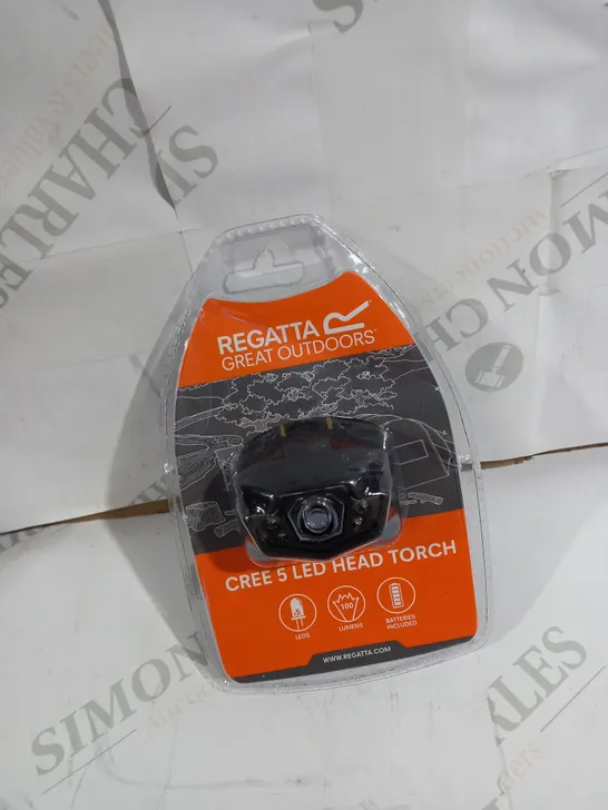 REGATTA CREE 5 LED HEADTORCH