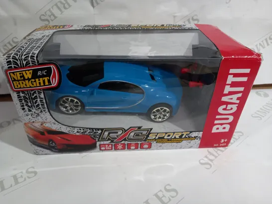 BOXED BUGATTI R/G SPORT RADIO CONTROL CAR