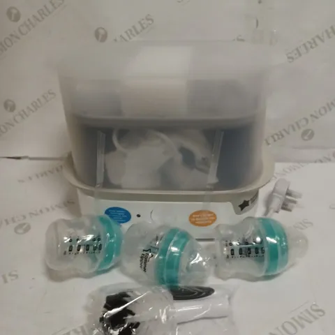 TOMMEE TIPPEE ANTI-COLIC COMPLETE FEEDING SET & STERILISER