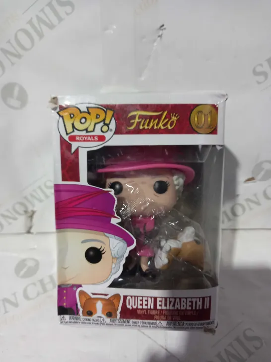 FUNKO POP ROYALS 01 QUEEN ELIZABETH II VINYL FIGURE